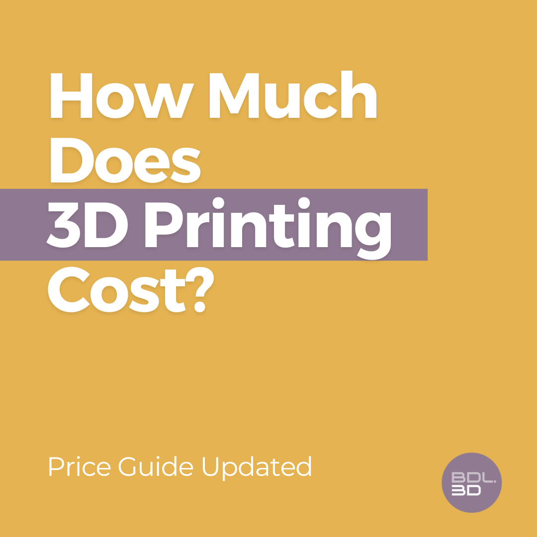 How Much Does 3D Printing Cost? 